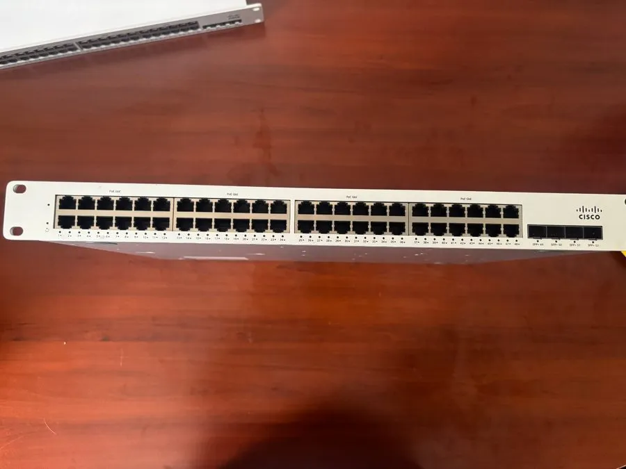 Коммутатор Cisco Meraki MS225-48LP-HW 48-Port 370W PoE+ 4xSFP Switch -UNCLAIMED