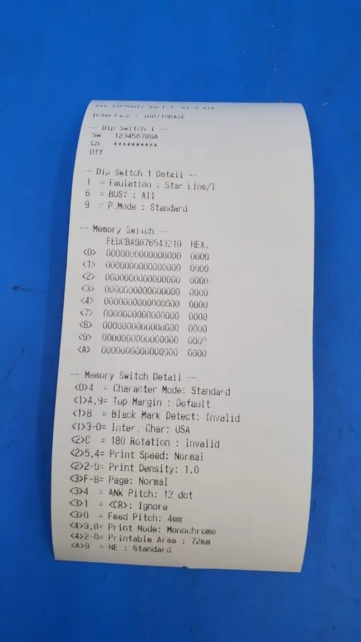 Принтер чеков POS Receipt Printers–Epson TM‑T88III/IIIP + Star TSP700II + Star T