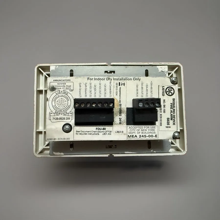 Дисплей Notifier FDU-80 Fire Alarm Character Display Annunciator
