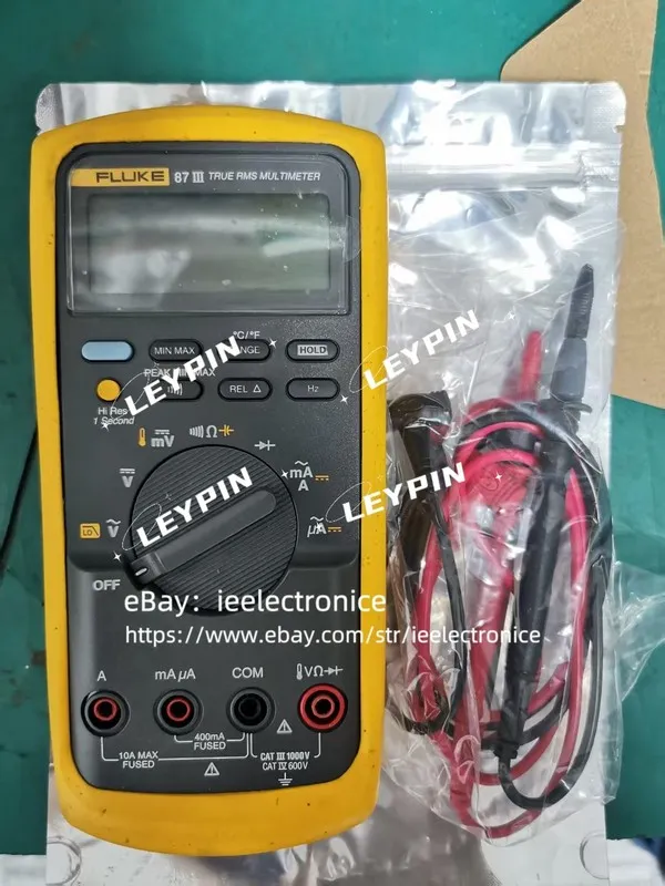 Тестер Fluke 87 III True RMS Digital Multi-Meter with Leads fluke87iii 87-3