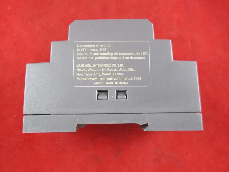 Блок питания Mean Well HDR-60-24 Ultra Slim DIN Rail Power Supply 100~240VAC to
