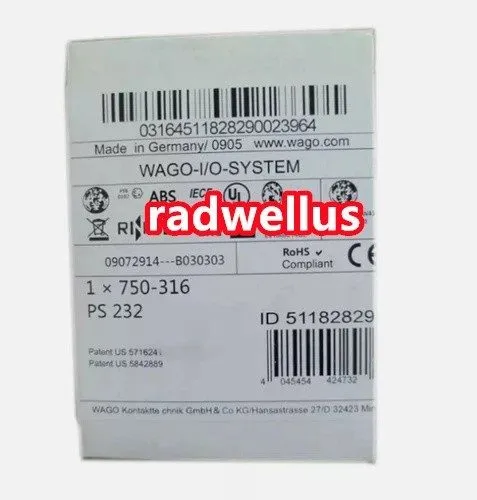 ПЛК WAGO 750-316 Module PLC