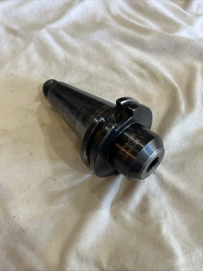 Режущий инструмент CAT40 CARBOLOY 1/2 ID SOLID END MILL TOOL HOLDER .500 STUB CV — фото лота 1