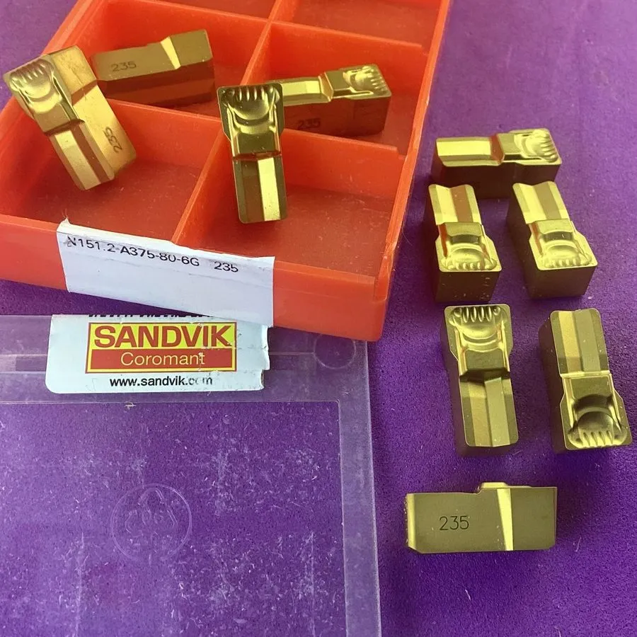 Режущий инструмент SANDVIK N151.2-A375-80-6G Carbide Grooving Insert; 4225 Machi