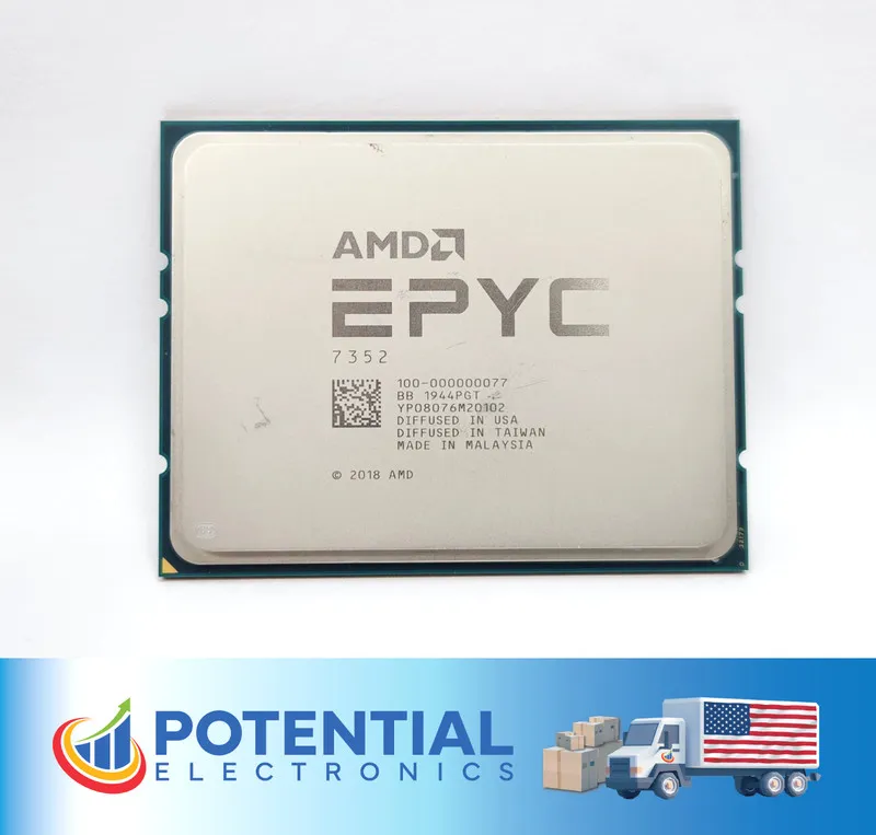 Процессор AMD EPYC 7352 100-000000077 2.30GHz 24C 128M 155W Processor ( UNLOCKED