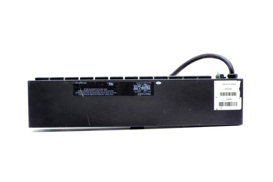 Блок розеток PDU TRIPP LITE PDU1220T 20A 120V 2.4KW 13-OUTLET L5-20P 1U RACK PDU