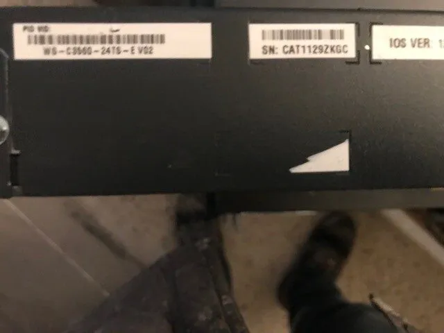 Коммутатор Cisco WS-C3560-24TS-E 24-Ports 10/100 Ethernet Switch