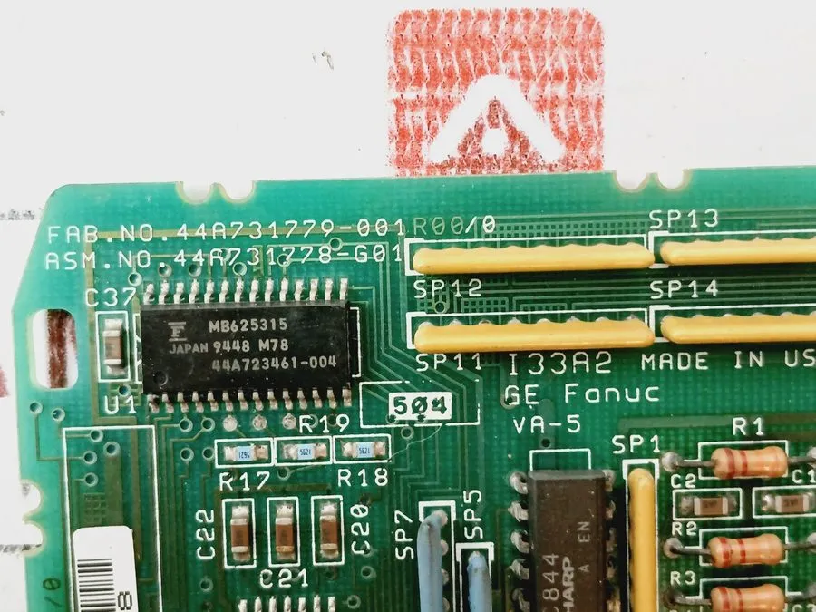 Плата ЧПУ GE FANUC 44A731779-001 SP11 1332A Industrial Control Interface Board P