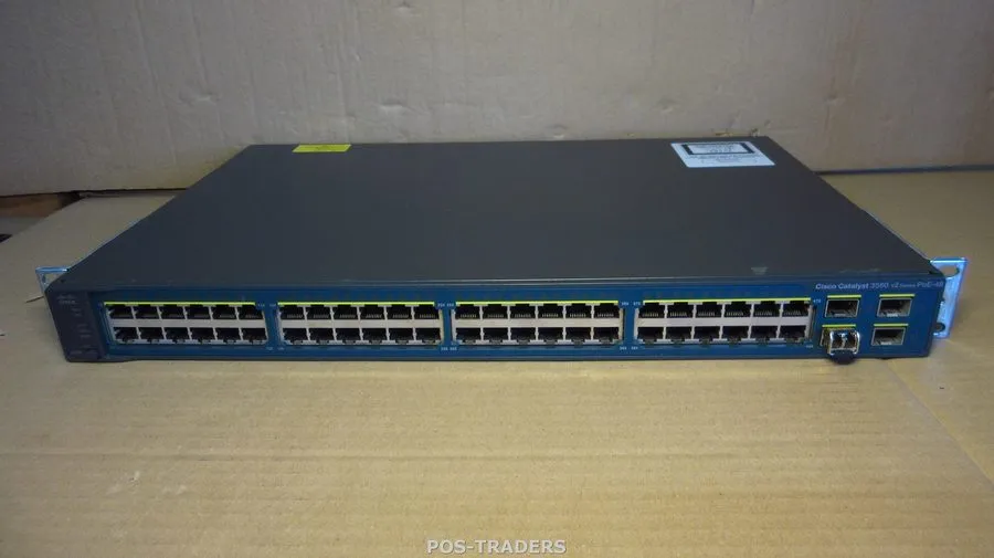 Коммутатор Cisco WS-C3560V2-48PS-S Catalyst 3560 V2 48-Port PoE Switch 4x SFP