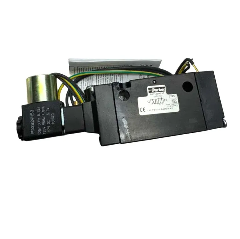 Электромагнитный клапан Parker B511ADH53C Pneumatic 1/4" Solenoid Valve 120VAC, 