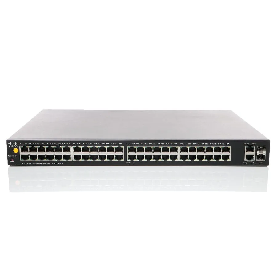 Коммутатор Cisco SG220-50P-K9-BR Switch