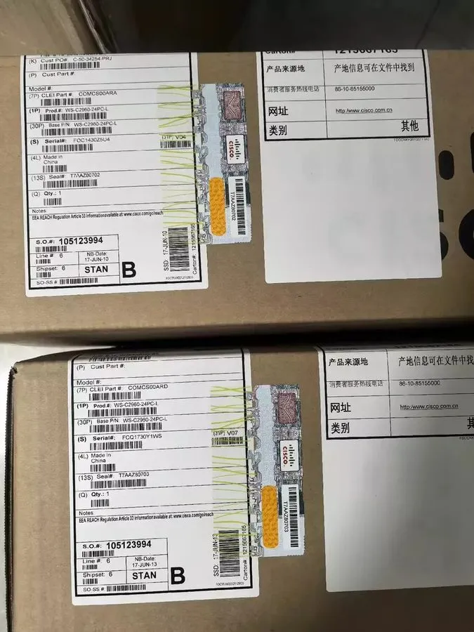 Коммутатор Switch cisco 2960 poe WS-C2960+ -L 24 PORTS WSC296024PCL