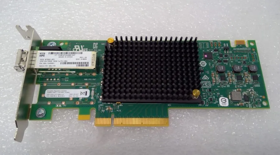 Контроллер HPE Q0L13A SN1200E 16Gb 1 Port FC Fibre Channel HBA 870001-001 W/16G 