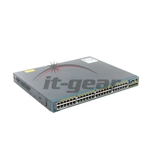 Коммутатор Cisco WS-C2960S-48FPS-L Catalyst 2960-S 48-Port PoE+ Network Switch