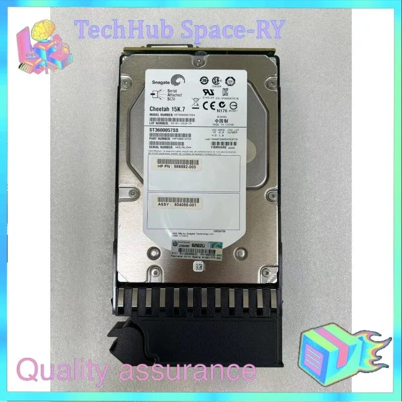 Жёсткий диск HP MSA2000 P2000 AP860A 601777-001 600GB SAS 15K 3.5" LFF Hard Driv
