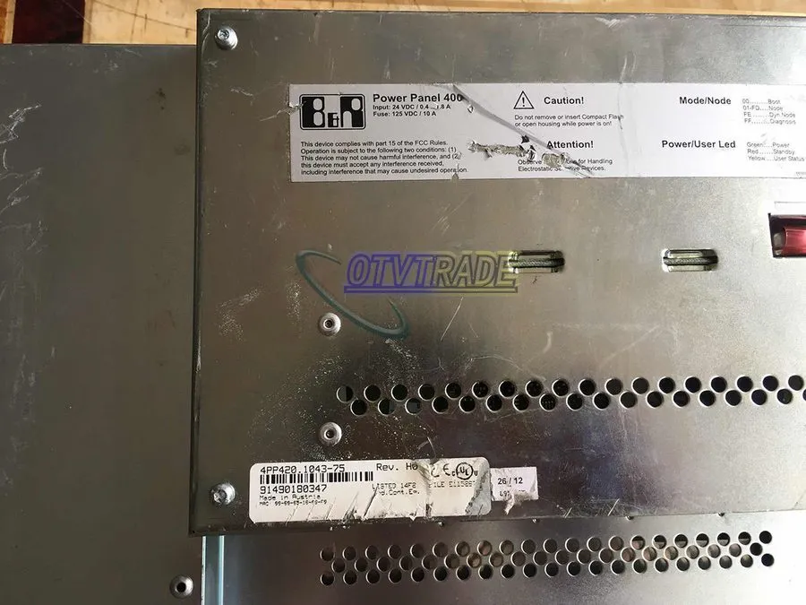 Панель оператора B&R Power Panel 400 4PP420.1043-75