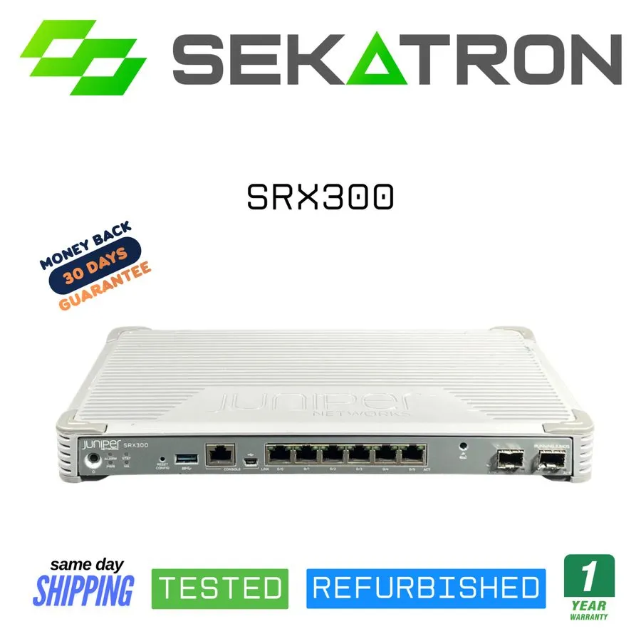 Межсетевой экран 🛡Juniper SRX300 Branch Services Gateway • Next-Gen Firewall & S