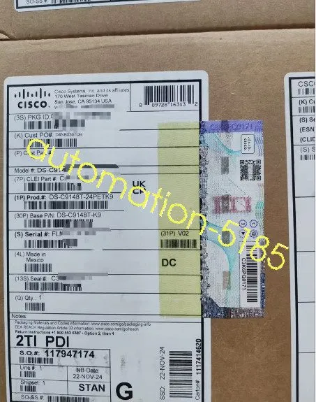 Коммутатор Cisco DS-C9148T-24PETK9 MDS 9148T 48 Ports Switch