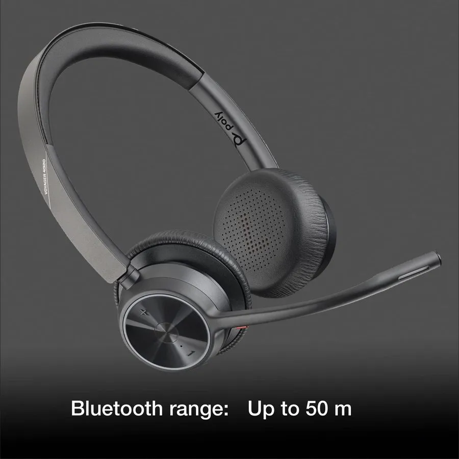 VoIP-шлюз Poly Voyager 4310 UC Wireless Headset BT700 USB-C Dock Noise Cancellin — фото лота 2