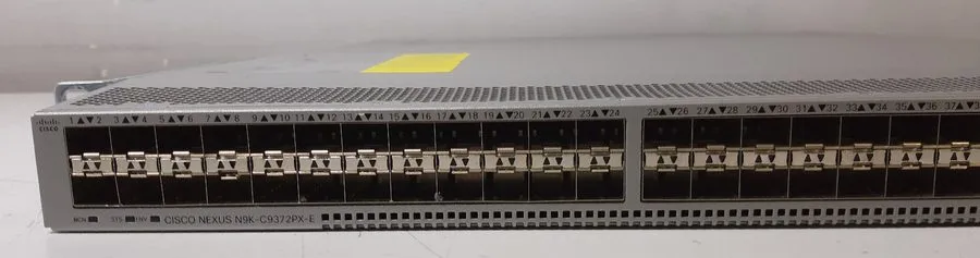 Коммутатор Cisco Nexus N9K-C9372PX-E Switch 48-Port 10Gb SFP+ 6-Port 40Gb QSFP+