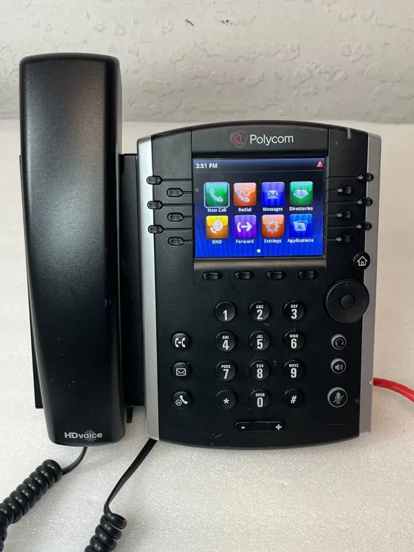 IP-телефон Polycom VVX 400 PoE IP Business Media Phone 2201-46104-001 Telephone