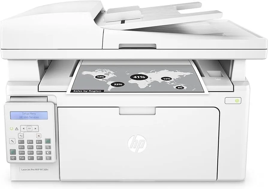 Лазерный принтер HP LaserJet Pro M130fn All-in-One Laser Printer G3Q59A#BGJ (24F