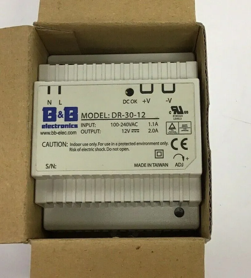 Блок питания 2.5A Industrial DIN Rail Power Supply,DR-30-12 30W Single Output 12