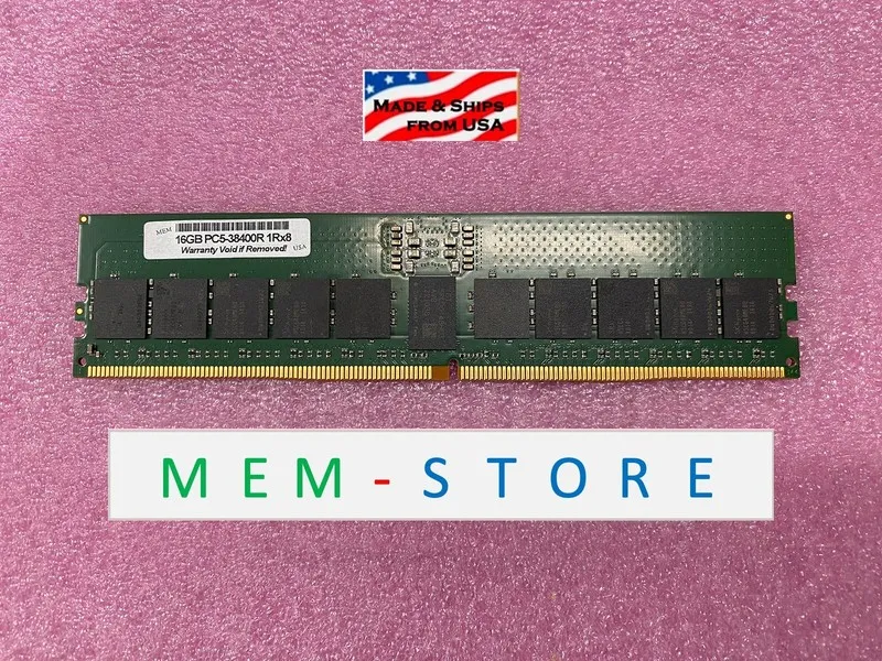 Модуль памяти 16GB DDR5-4800 RDIMM RAM Asus RS720A-E12-RS12 RS720A-E12-RS24U Ser