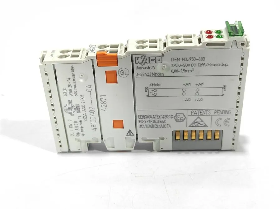 ПЛК WAGO 750-483 Module PLC
