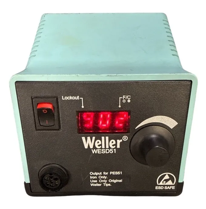 Паяльная станция Weller WESD51 60 W, 120 VAC, Soldering Station + PES51 24 VDC P