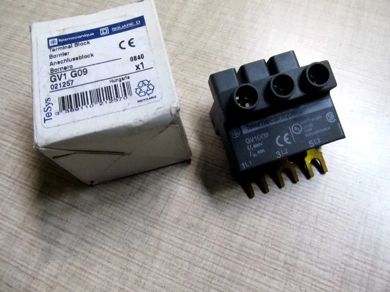 Автоматический выключатель GV1-G09 motor protection circuit breaker attachment
