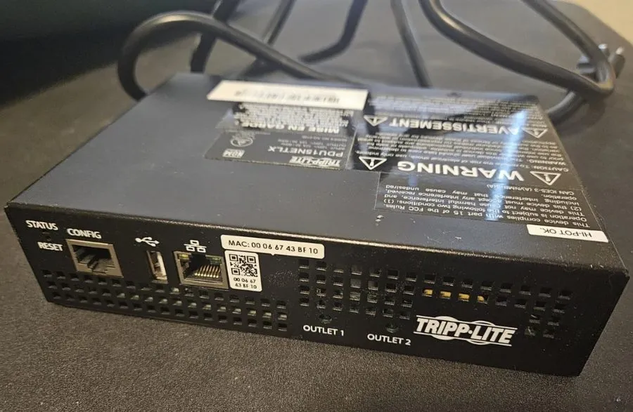 Блок розеток PDU Tripp-Lite 120V SinglePhase Switched Mini PDU LX Platform Inter