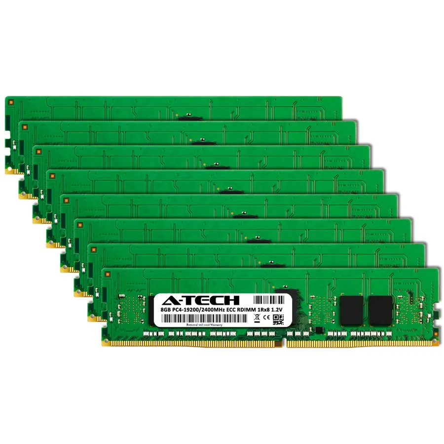 Модуль памяти 64GB 8x 8GB PC4-2400 RDIMM Supermicro 7048A-T Memory RAM