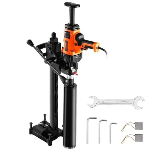 Оборудование 2000W Diamond Core Drill 0.8-6.3in, Handheld & Stand Use