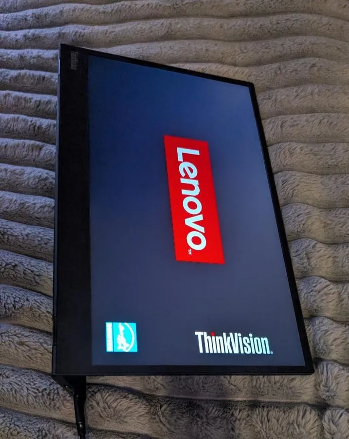 Монитор Lenovo ThinkVision M14 61DDUAR6US 14 inch Widescreen IPSLED Monitor — фото лота 2