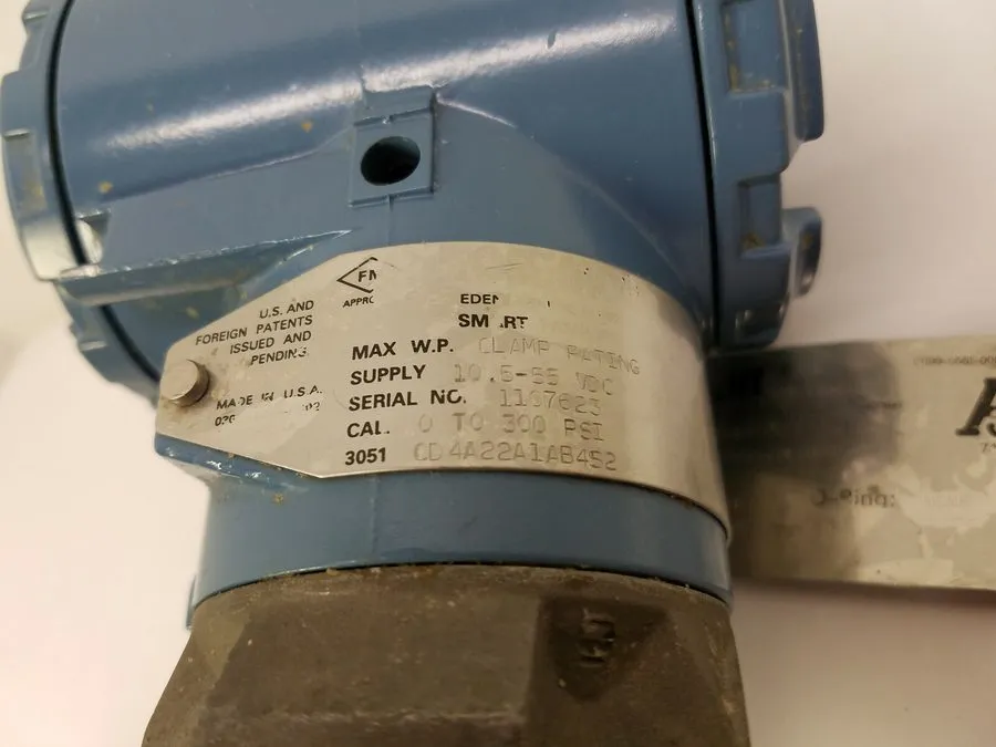 Датчик давления Rosemount 3051 CD4A22A1AB452 Pressure Transmitter w/ 2 Sensors ( — фото лота 2