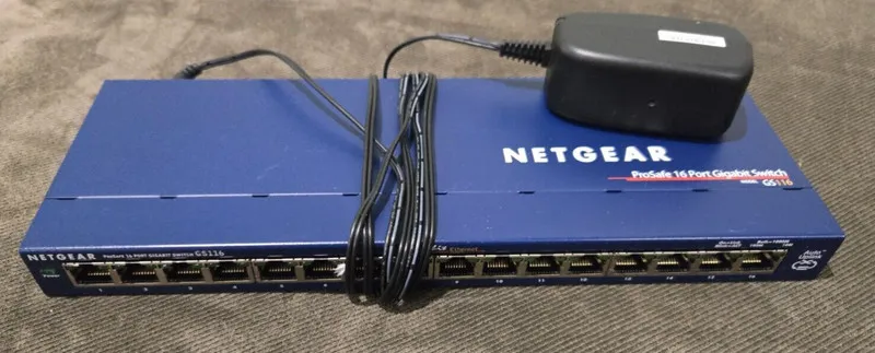 Коммутатор NETGEAR ProSafe (GS116) 16-Ports External Switch GS116v2