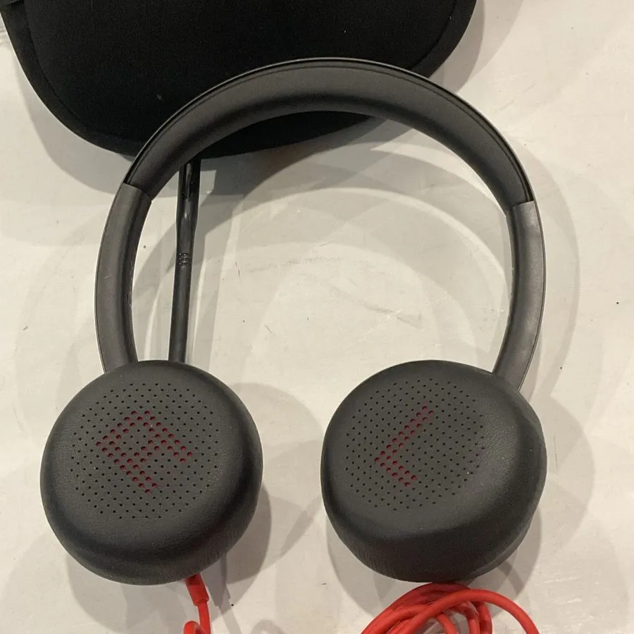 VoIP-шлюз Plantronics Poly Blackwire BW8225-M USB-A Dual Ear Headset Microsoft T — фото лота 2