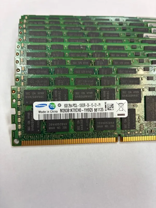 Модуль памяти 8GB 605313-071 Samsung M393B1K70CH0-YH9Q5 2Rx4 DDR3-1333 PC3L-1060