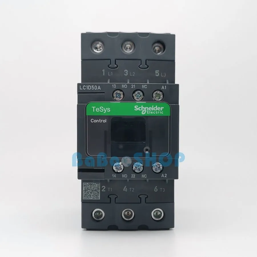 Контактор Schneider Electric TeSys D LC1D50A Contactor 3P 50A 40HP 3-Pole 1NO 1N