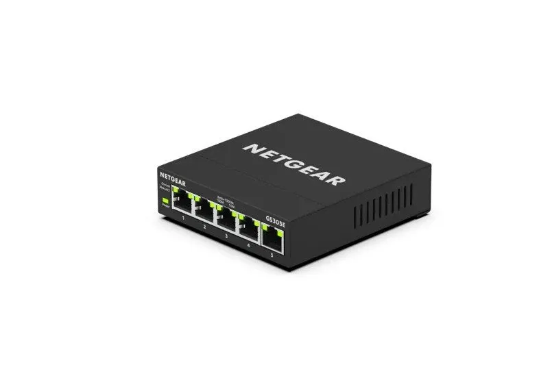 Коммутатор Netgear GS305E Smart Managed Plus 5-Port Gigabit Ethernet Switch