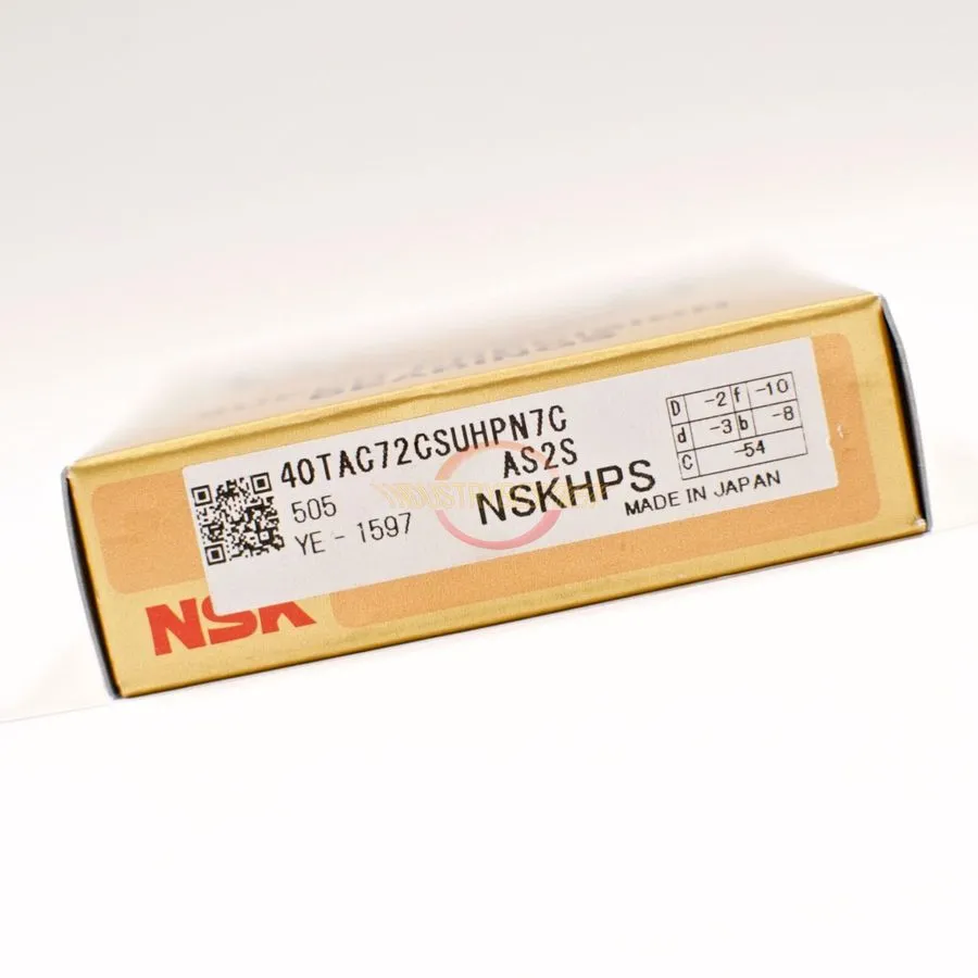 Шарико-винтовая передача NSK 40TAC72CSUHPN7C CNC Ballscrew Support Bearing
