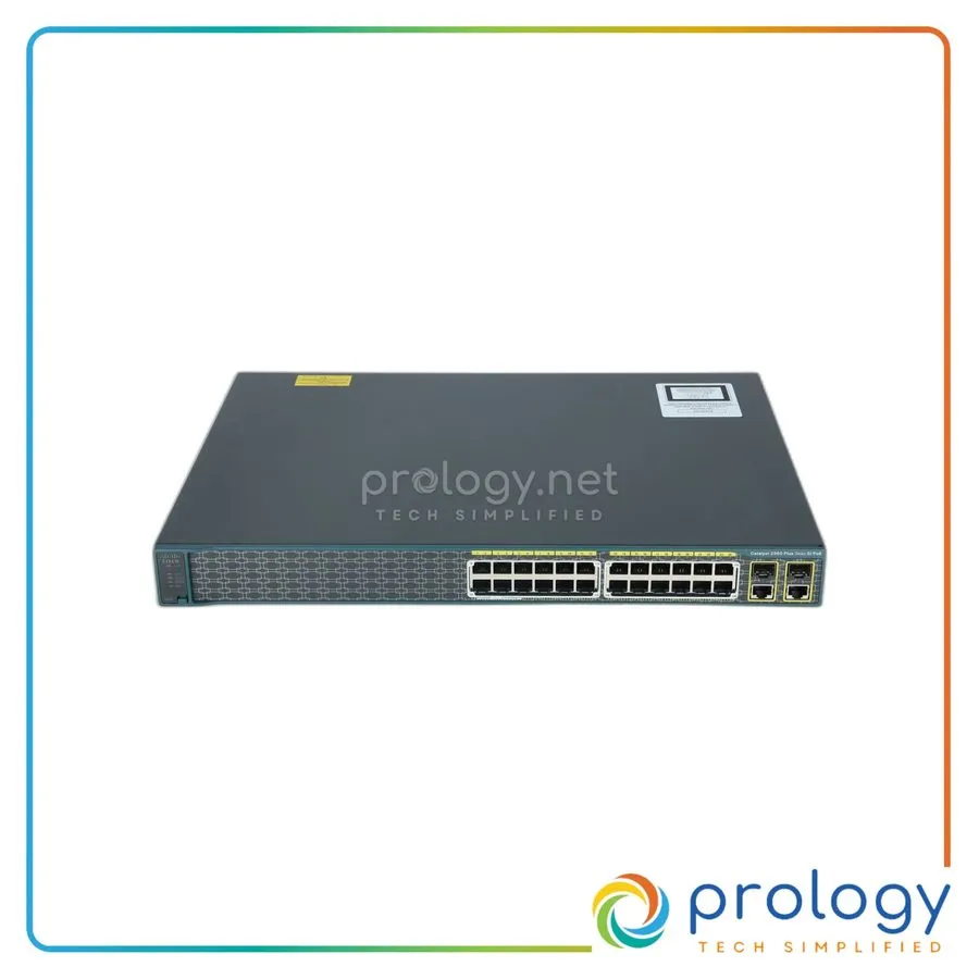 Коммутатор Cisco Catalyst 2960-Plus 24-Port PoE Switch WS-C2960+ -S Sold As Is