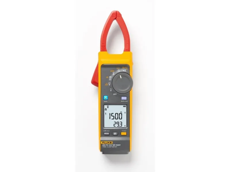 Тестер Fluke 393 FC True RMS Clamp Meter 1500V CAT III, Compact IP54 Rated