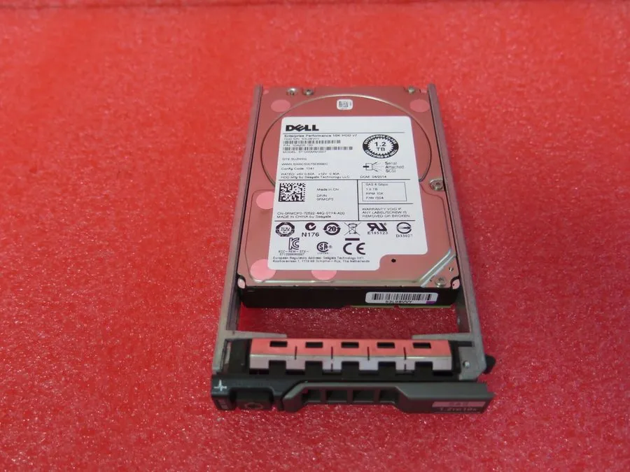 Жёсткий диск DELL 0RMCP3 1.2TB 10K 2.5‘’ 6Gbps SAS ENT HDD ST1200MM0007 Hard Dri