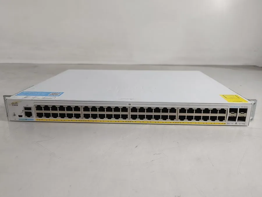 Коммутатор Cisco CBS350-48P-4G 48-Port Gigabit PoE+ Managed Switch 370W 4x SFP
