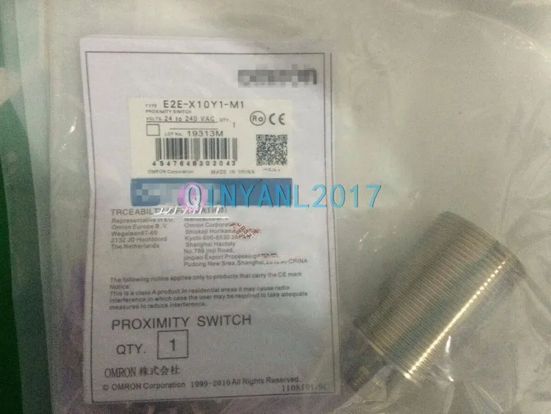 Датчик приближения Omron Proximity Sensor E2E-X10Y1-M1