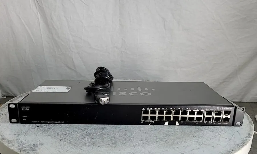 Коммутатор Cisco SG300-20 20-Port Gigabit Managed Ethernet Switch PoE