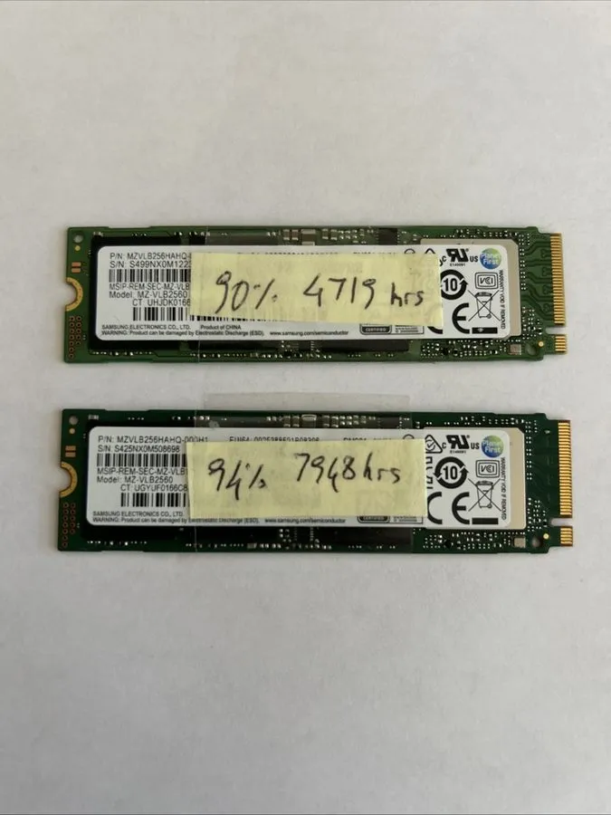 SSD-накопитель Samsung PM981 256GB MZ-VLB2560 M.2 2280 NVMe Solid State Drive SS