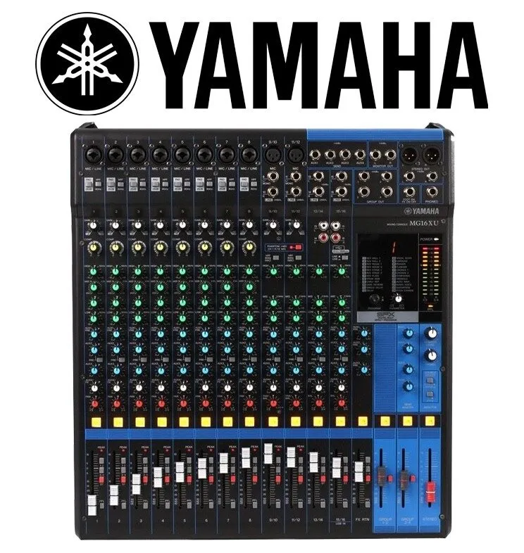 Микшерный пульт YAMAHA MG16XU Mixing Console 16-Channel Analog Mixer with Effect